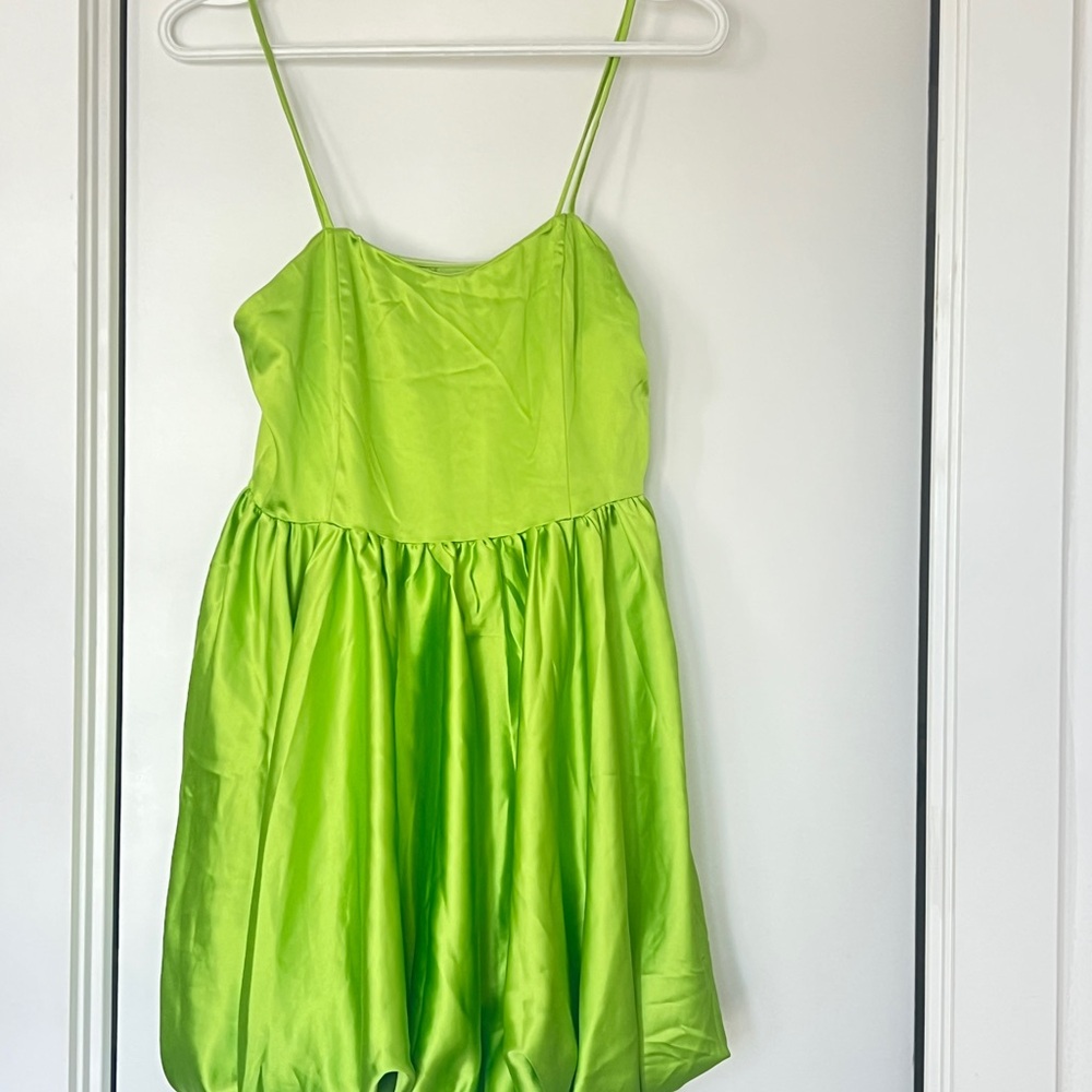 Brand new Glamorous Neon Green Mini Dress